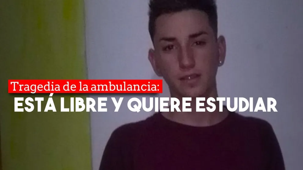 Tragedia de la ambulancia: el conductor del auto quiere rendir libre las materias del secundario