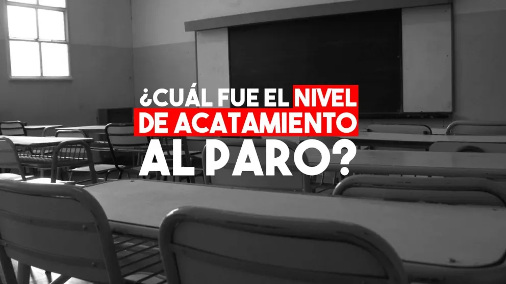 ¿Cuál fue el nivel de acatamiento al paro?