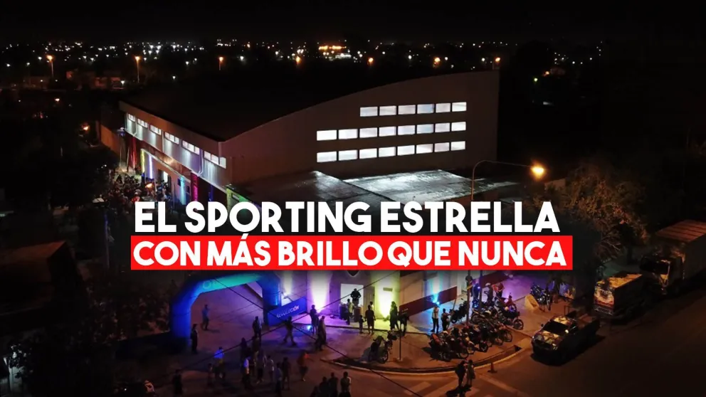 Sporting Estrella: El primer club de básquet con cancha techada