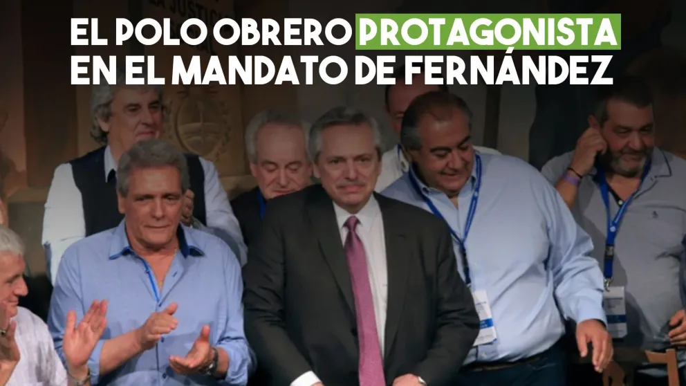 Ante la CGT, Fernández dijo que "el movimiento obrero va a ser parte del Gobierno"