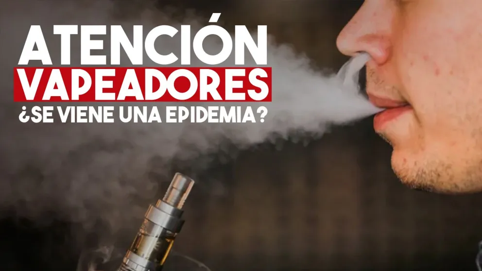 Emitieron un alerta epidemiológico en el país por el cigarrillo electrónico