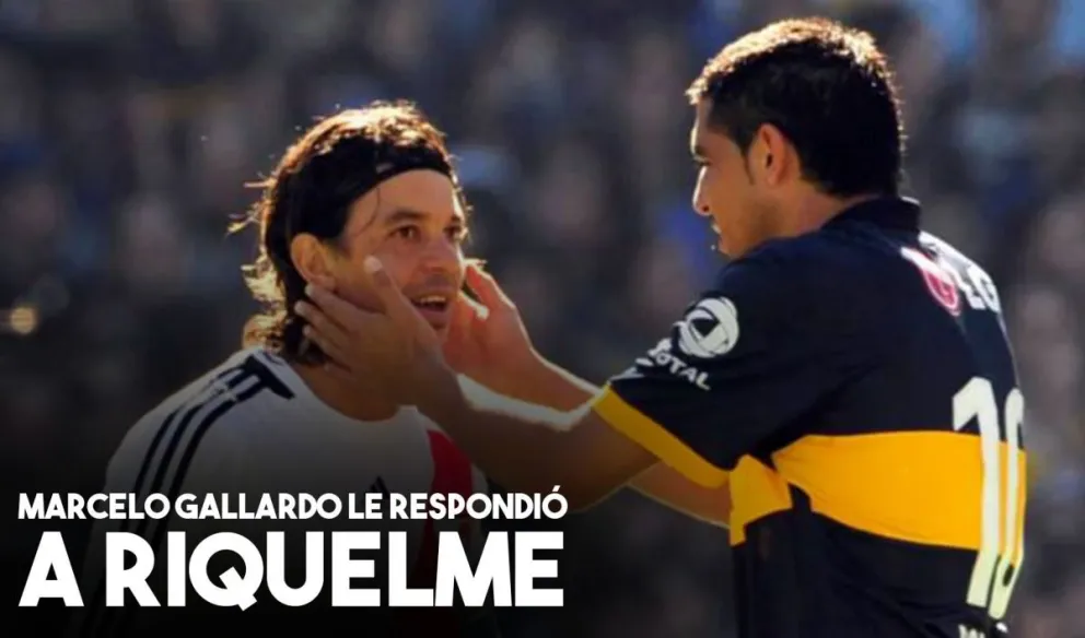 La irónica respuesta de Gallardo a los dichos de Riquelme sobre su ciclo en River