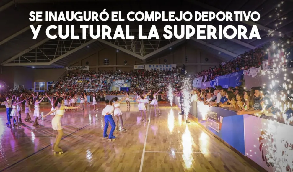 Inauguraron el estadio del Complejo Deportivo y Cultural La Superiora en Rawson
