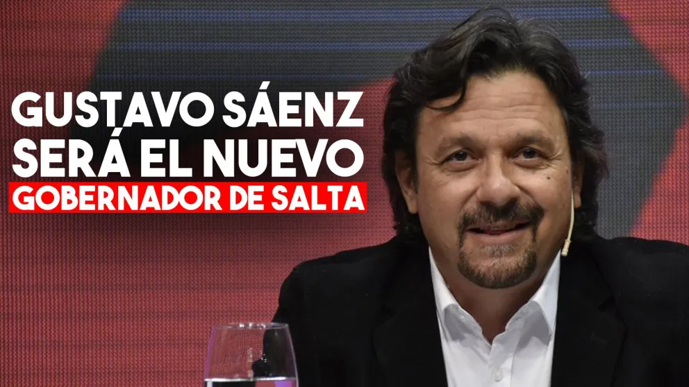 Gustavo Sáenz ganó la elección en Salta