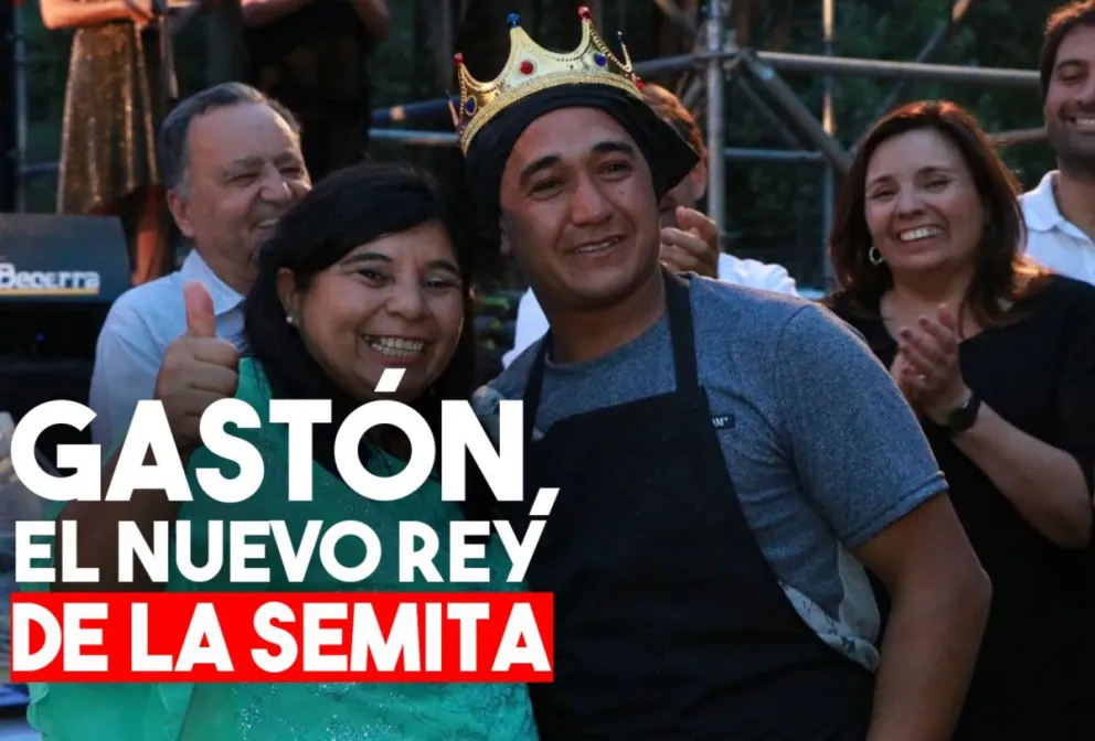 Gastón, de 9 de Julio, es el nuevo rey de la semita
