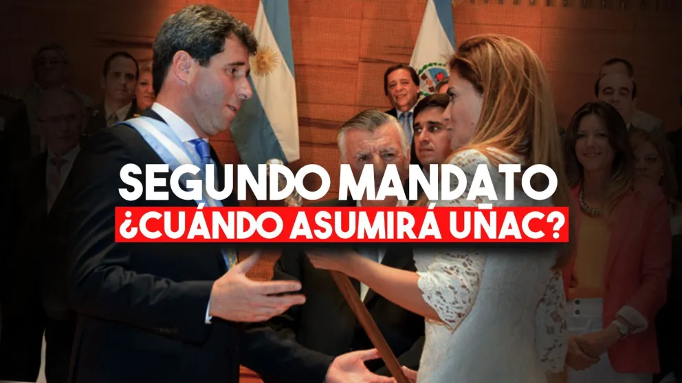 Uñac adelanta su asunción