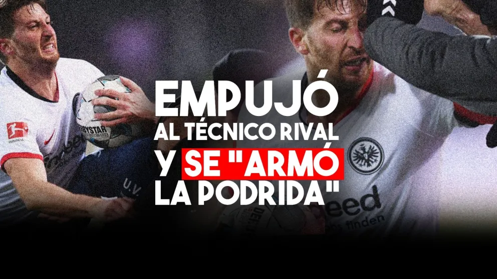 Un futbolista argentino golpeó a un entrenador y desató una batalla campal en Alemania