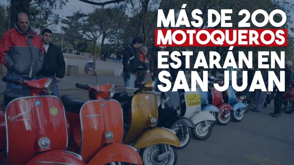 Se viene un encuentro internacional de motoqueros en San Juan