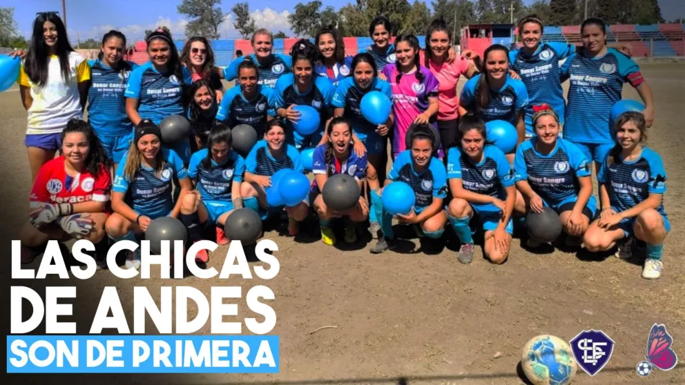 Fútbol Femenino: Andes es de Primera