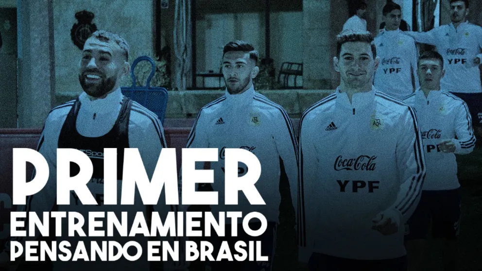 Argentina se entrenó y se prepara para enfrentar a Brasil