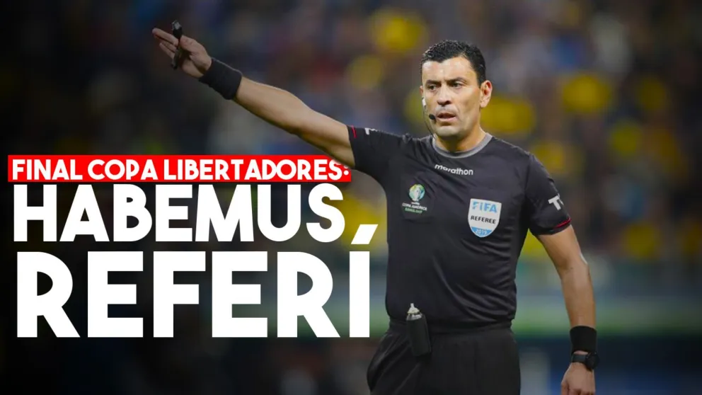 El chileno Tobar será el encargado de arbitrar la final entre River y Flamengo