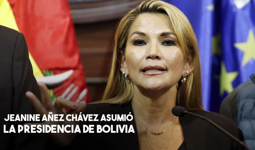 La senadora Jeanine Áñez asumió la presidencia provisional de Bolivia