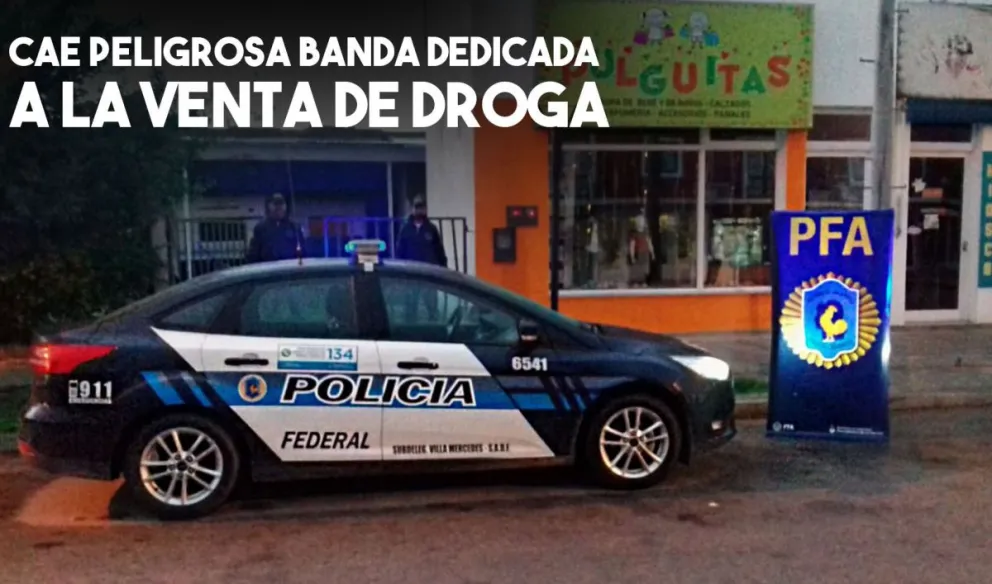 Desbarataron una organización criminal dedicada a la comercialización de estupefacientes