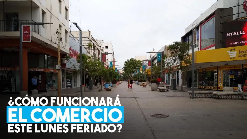 Este lunes el comercio no abrirá sus puertas