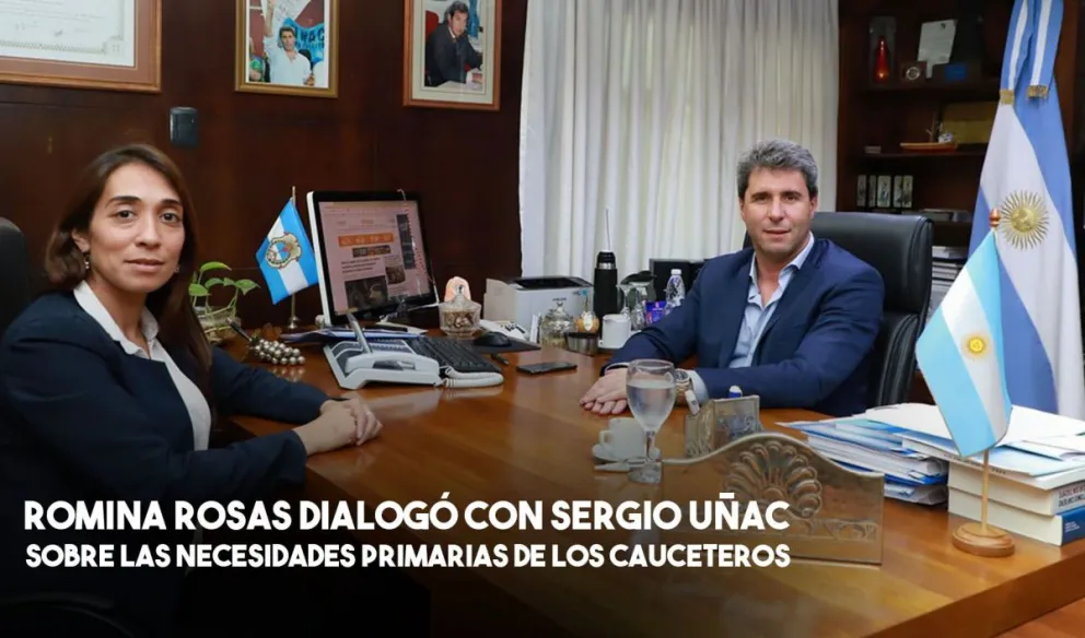 Sergio Uñac se reunió con la intendente electa de Caucete