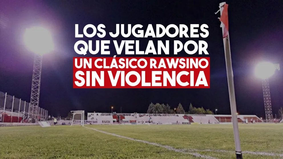 Se viene el clásico de Rawson y los jugadores quieren que sea para la familia y sin violencia