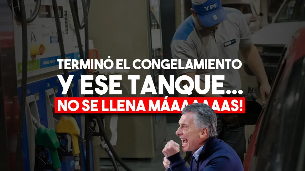 Terminó el congelamiento y así quedó el precio de las naftas en San Juan