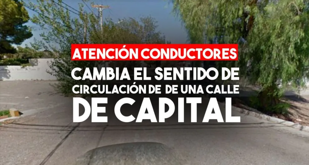 Cambia el sentido en la circulación de la calle Juan Manuel Estrada
