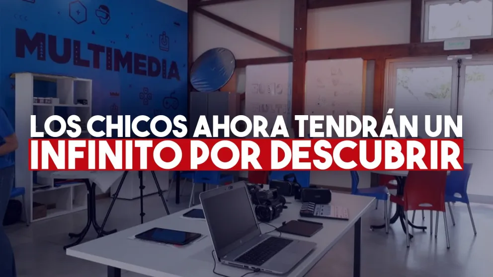 Se inauguró Infinito por Descubrir, un espacio de aprendizaje y tecnología para los más chicos
