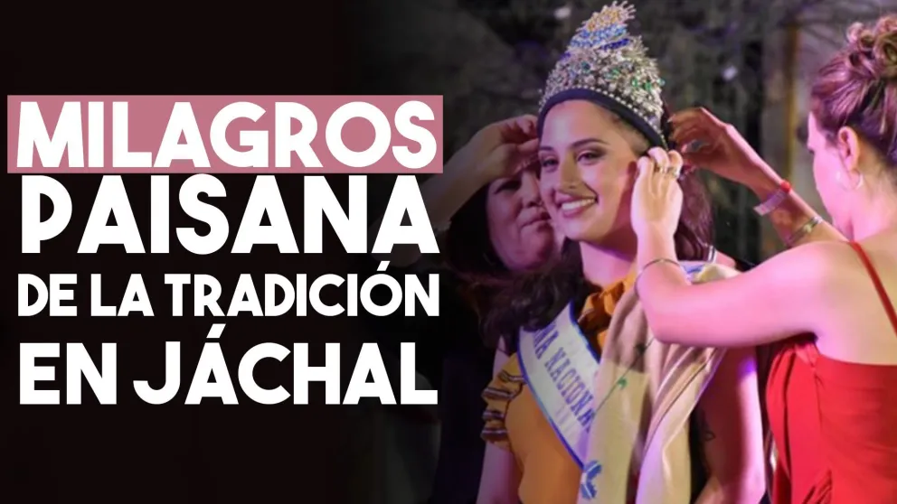 Milagros es la nueva Paisana de la Tradición de Jáchal
