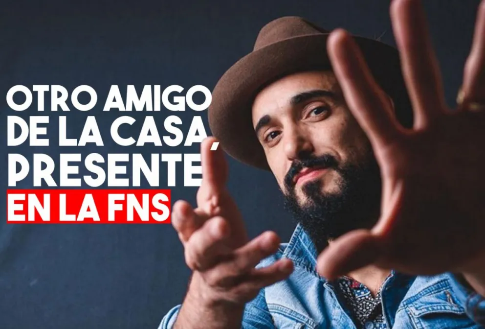 Abel Pintos volverá a pisar el escenario de la Fiesta del Sol