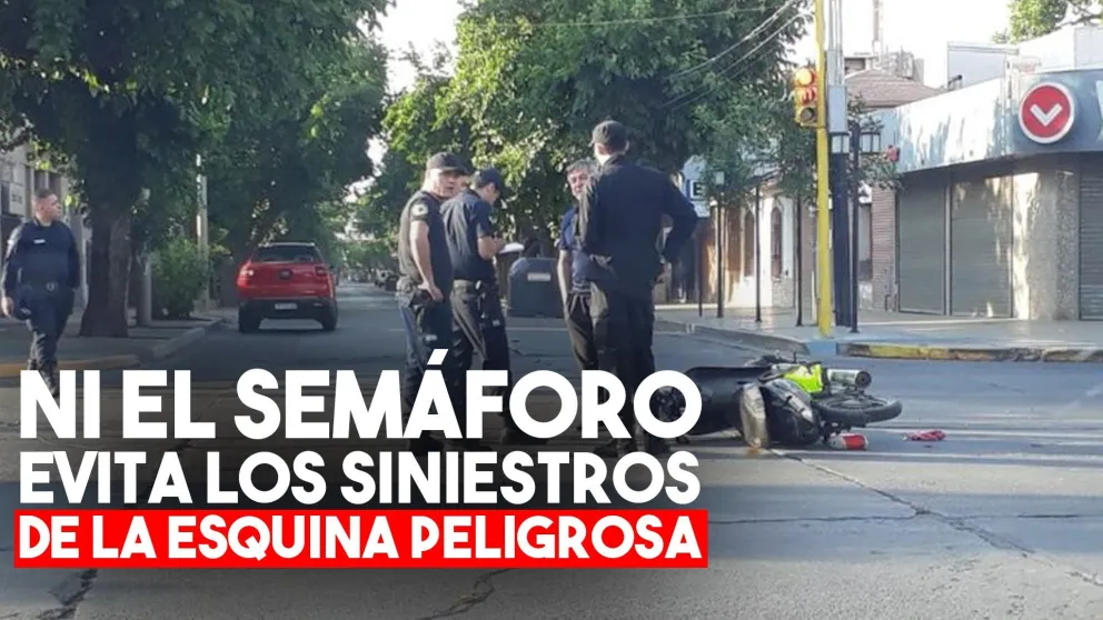 Después de 17 días de un siniestro fatal, volvieron a chocar en la misma esquina