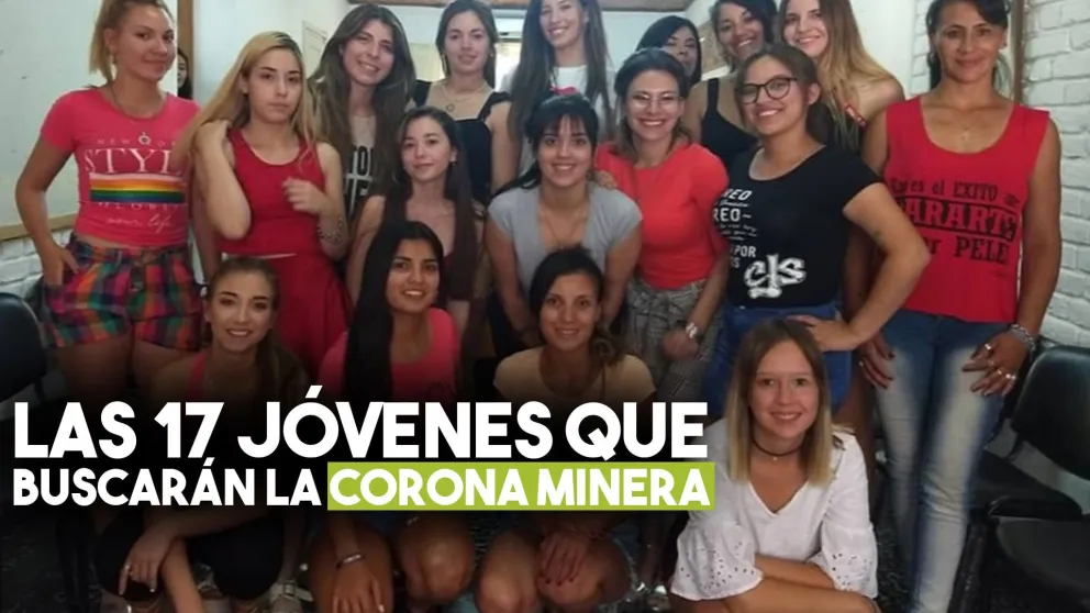 Se conocieron las 17 candidatas a la corona minera
