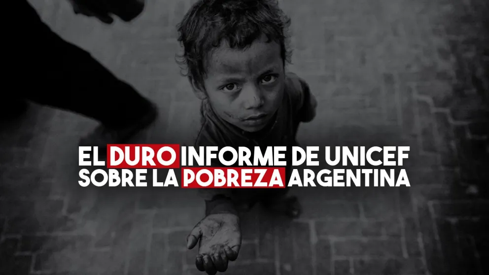 Informe de Unicef: la mitad de los chicos y chicas en Argentina son pobres