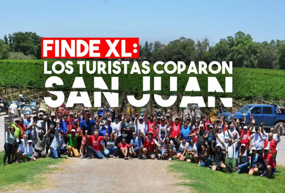 Los turistas coparon San Juan en el finde XL