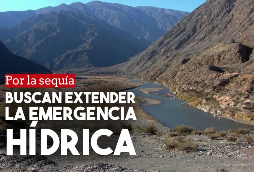 Buscan prorrogar la vigencia de la ley de Emergencia Hídrica