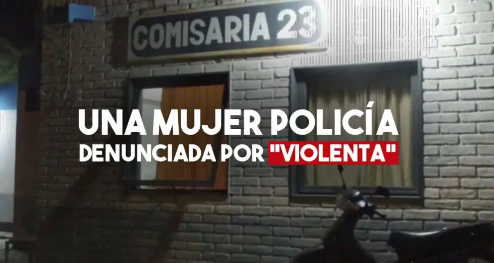 Denunció a su mujer policía por acuchillarlo "por celos"