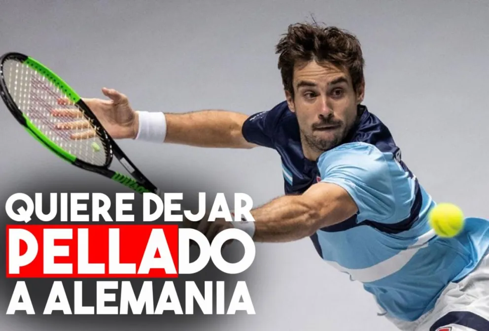 Copa Davis: Pella va por el primer punto de la serie ante Alemania
