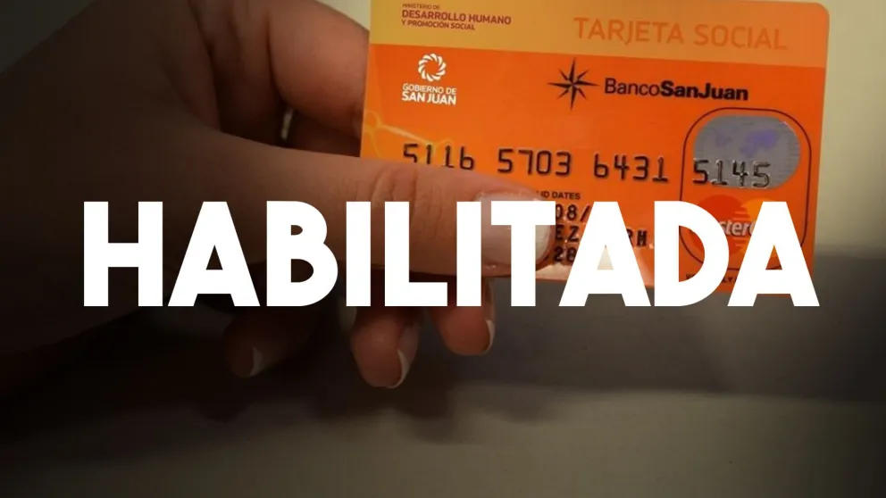Ya se encuentra habilitada la Tarjeta Social