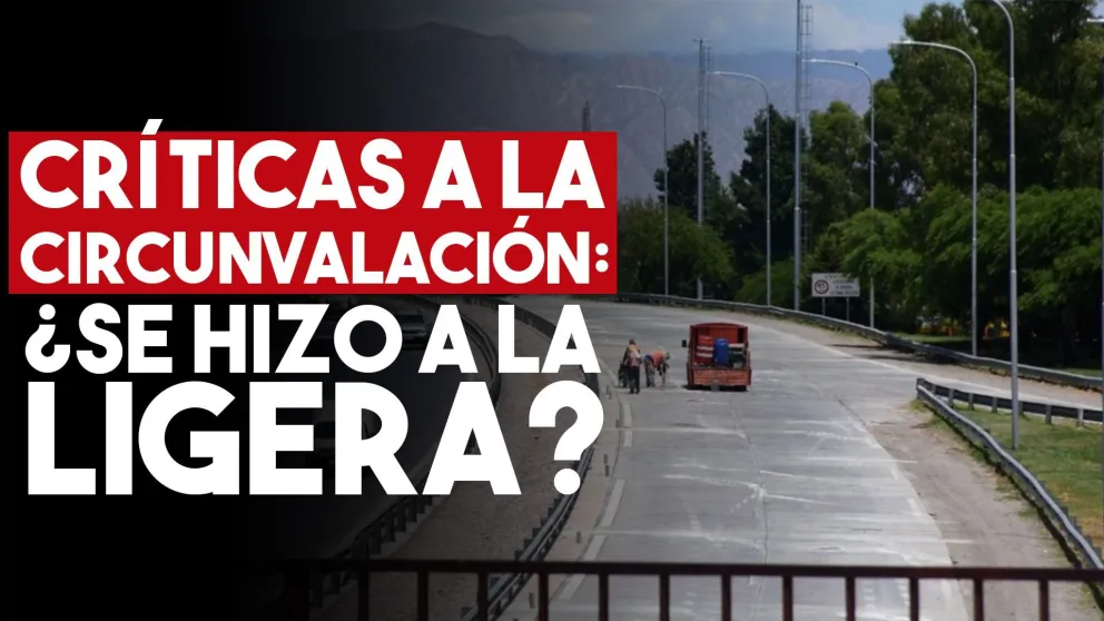 Vialidad Provincial contestó sobre las críticas hacia el tramo 'parchado' de Circunvalación