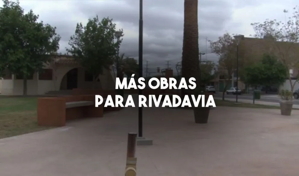 Este jueves se inaugura la rotonda departamental y el Paseo Sarmiento en Rivadavia