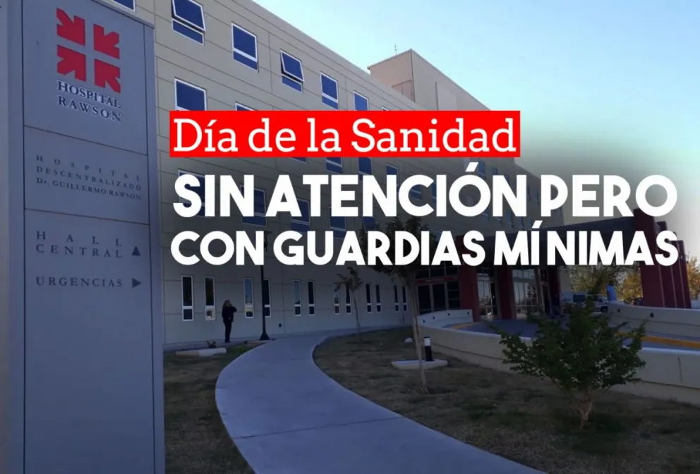 Día de la Sanidad: hospitales y centros de salud, sólo con guardias mínimas