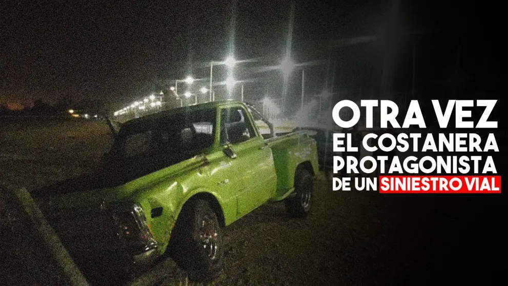 Otra vez el Predio Costanera fue escenario de un fuerte choque