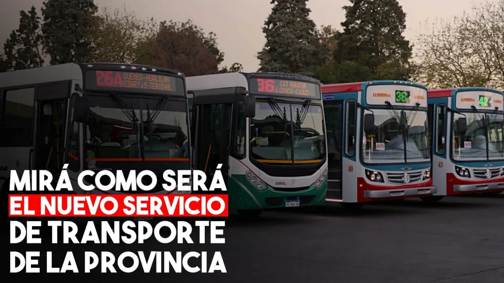 Avanza la licitación del servicio de transporte y ya se encuentra en un 90%