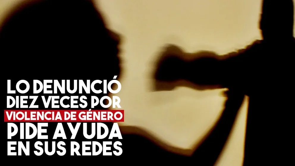 Lo denunció más de diez veces y lo escrachó en las redes por violencia de género