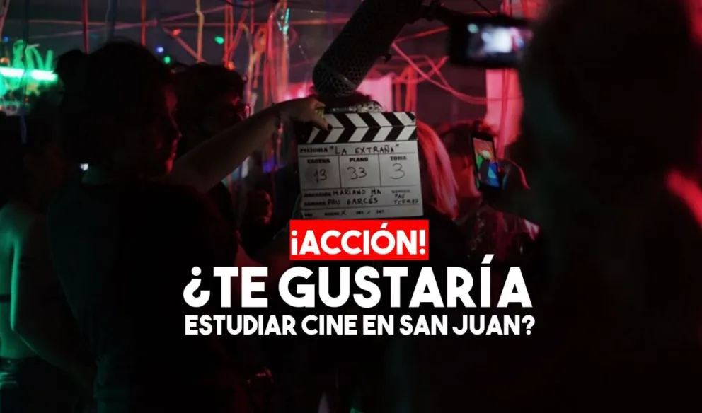 Siguen abiertas las inscripciones para estudiar cine en San Juan