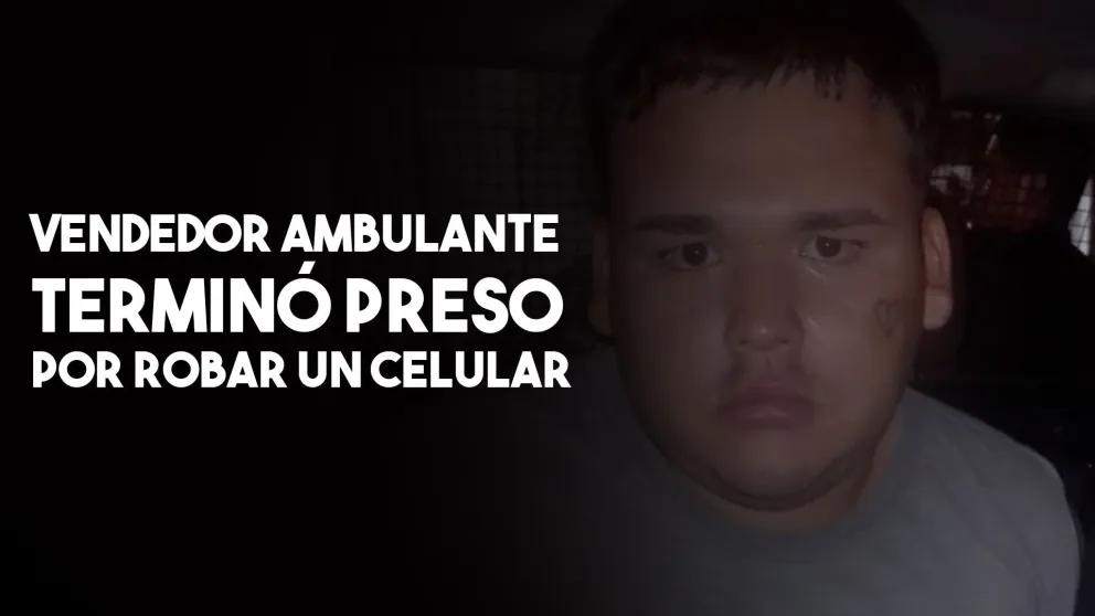 Detienen a un vendedor ambulante tras haberle arrebatado el teléfono celular a un joven de 17 años