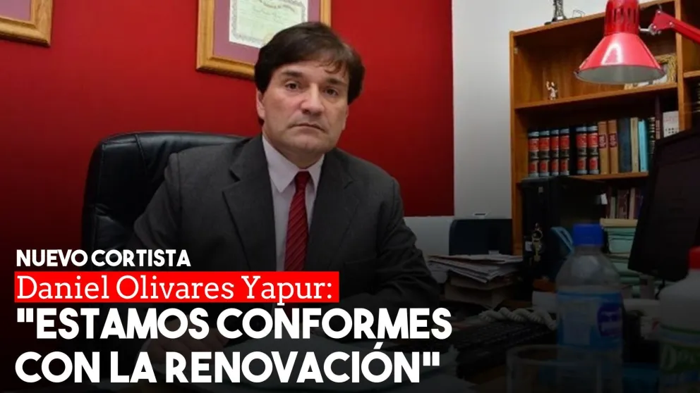 Daniel Olivares Yapur: "Estamos conformes con la renovación"