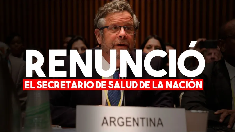 En medio de la polémica por el aborto, renunció el secretario de Salud de la Nación