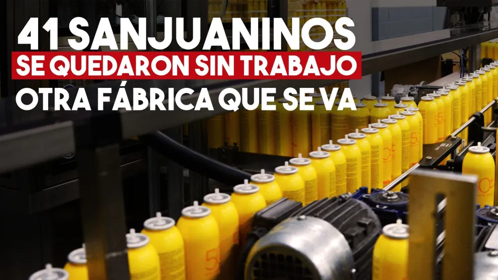 Otra empresa que cerró: 41 trabajadores sanjuaninos se quedaron sin trabajo