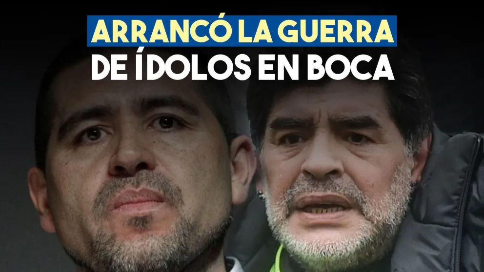 Maradona a Riquelme: “Los dólares no pueden pesar más que las convicciones”