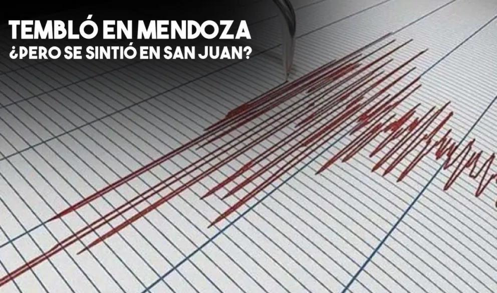 Un fuerte temblor de 5.2° sacudió la tarde mendocina y se sintió en San Juan