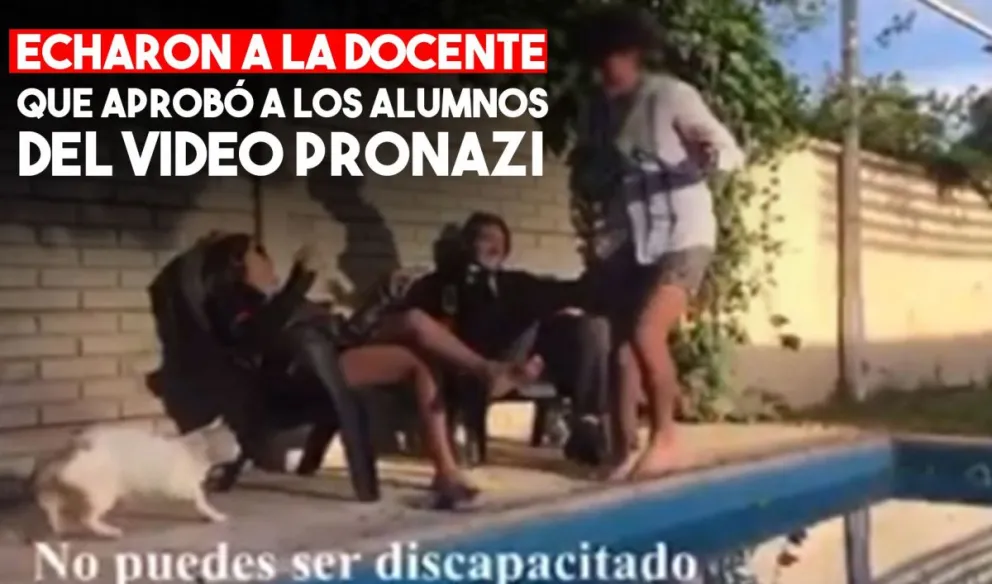 Fuertes medidas disciplinarias del Ministerio de Educación por el video antisemita