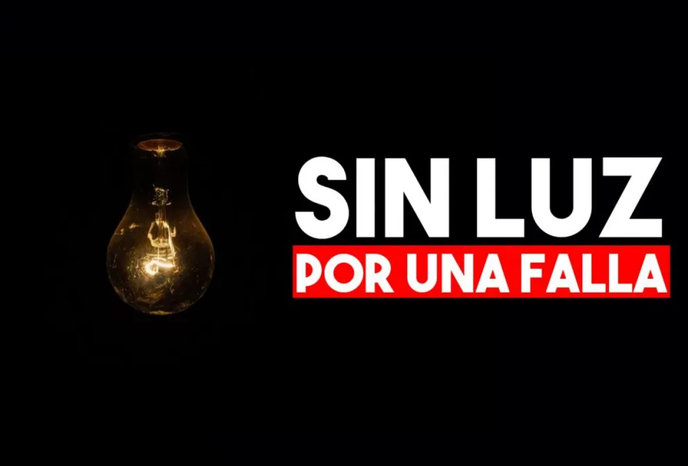 Una falla eléctrica dejó a usuarios sin luz