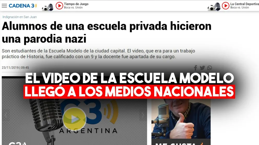 El escándalo de la Escuela Modelo llegó a los medios nacionales