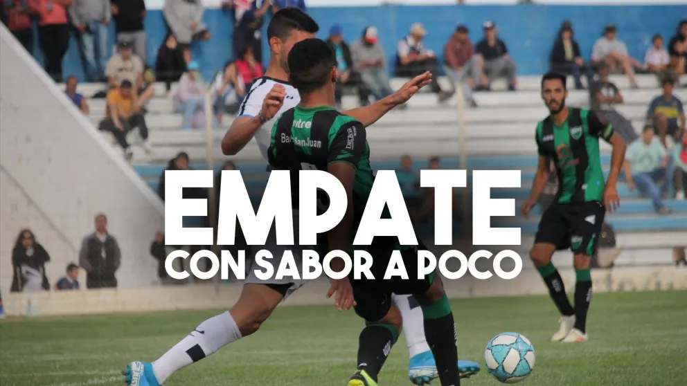 San Martín empató sin goles frente a Guillermo Brown